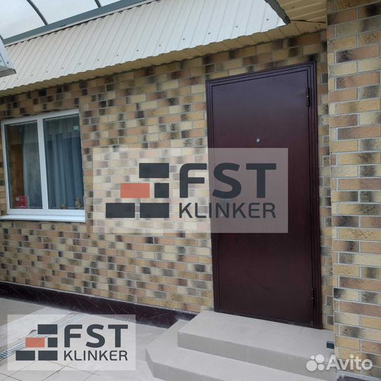 Гибкий кирпич на сетке с защитной пленкой «FST»