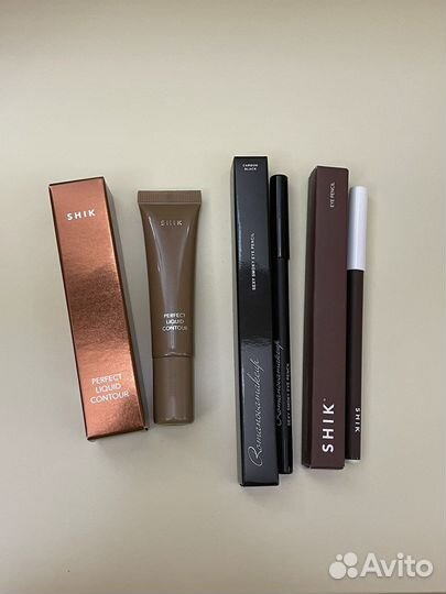 Shik пудра, скульптор, карандаш, romanovamakeup