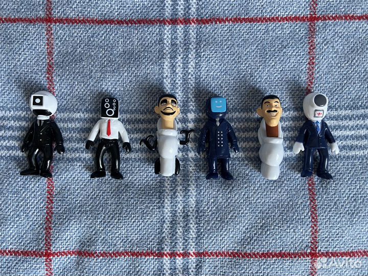 Набор Фигурок Скибиди туалет и аксессуары Skibidi