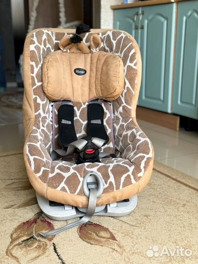 Автокресло 9-18кг Britax Romer king II LS жираф