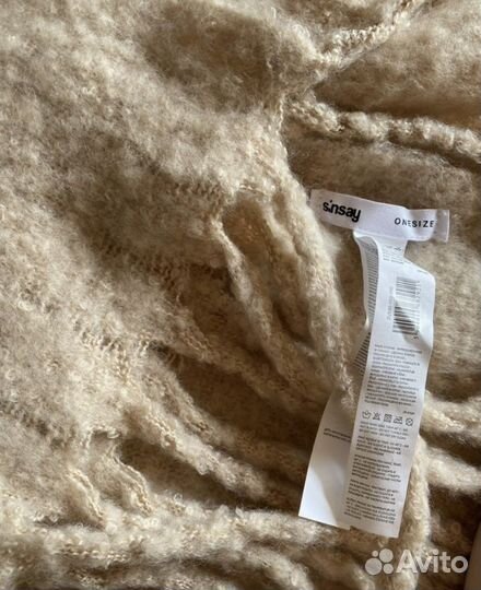 Новый шарф теплый