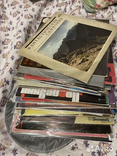 Виниловые пластинки СССР и зарубежные