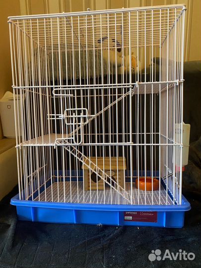 Клетка для грызунов 55,5x37,5x65см