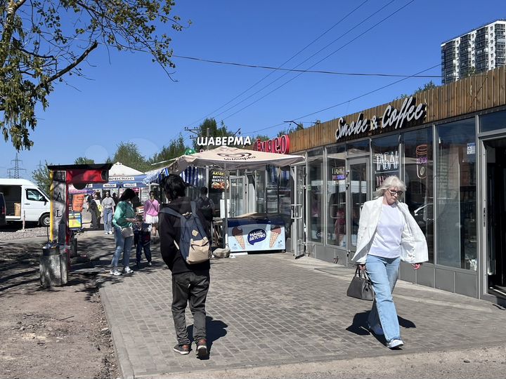 Торговая площадь, 40 м²