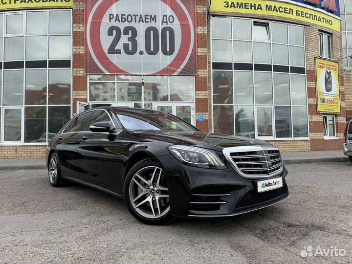 Mercedes-Benz S-класс 3.0 AT, 2018, 79 000 км