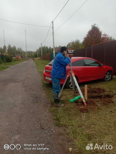 Вкопкать траншей вручную