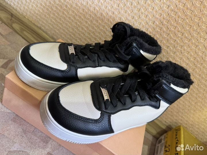 Кеды зимние женские