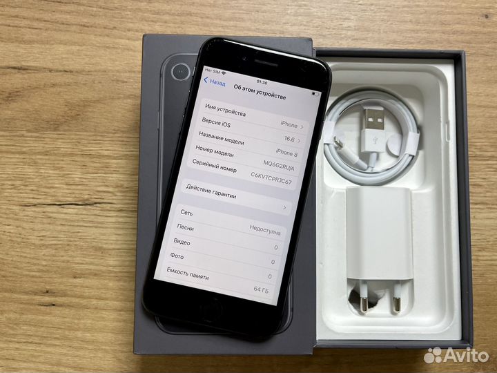 iPhone 8 64гб 100 акб