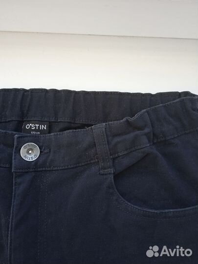 Джинсы черные брюки, школьная форма