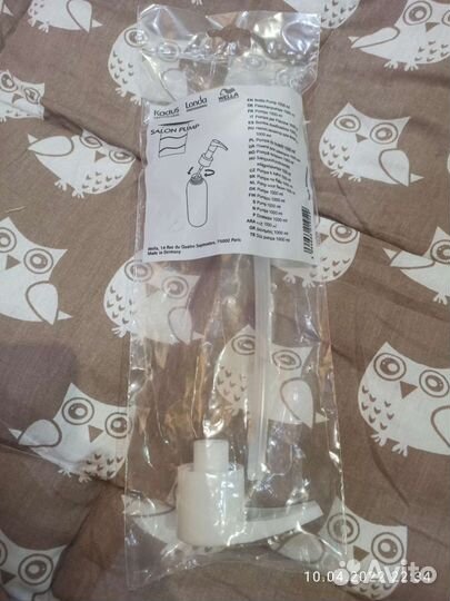 Помпа для шампуня, бальзама 1 л. Широкое горлышко