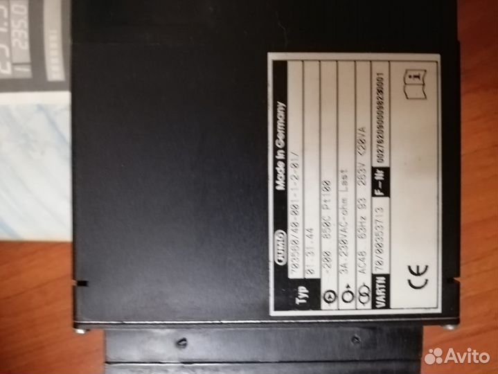 Измеритель регулятор температуры Jumo Dicon 1000