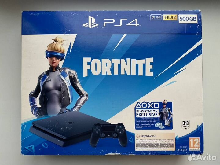 Sony playstation 4 slim 500 GB + 2 геймпада