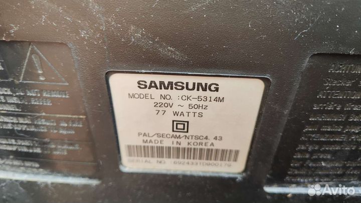 Телевизор samsung
