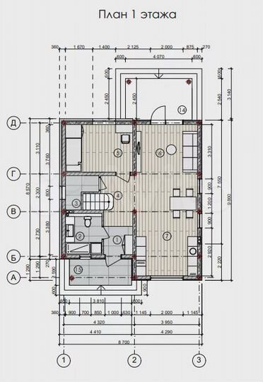 Дом 187 м² на участке 4,5 сот.