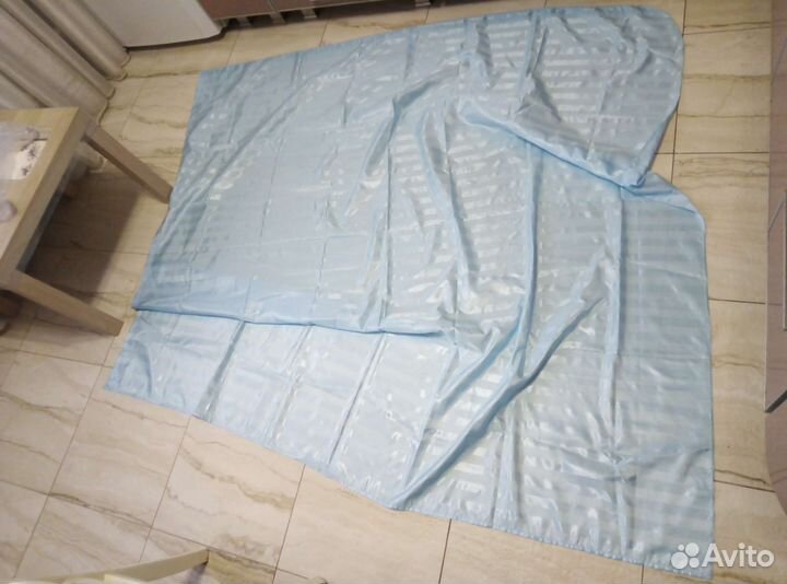 Штора для ванной тканевая 170х175