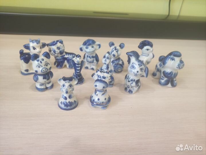 Фигурки гжель