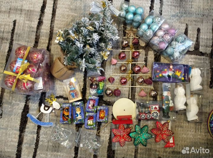 Елочная игрушка стекло