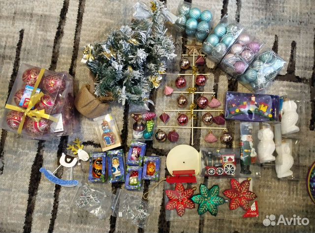 Елочная игрушка стекло