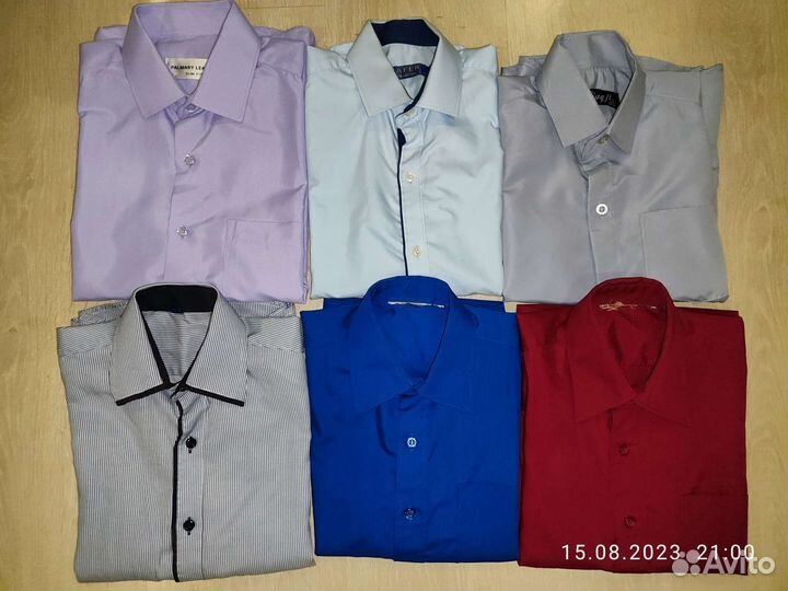 Школьный костюм, брюки, рубашки