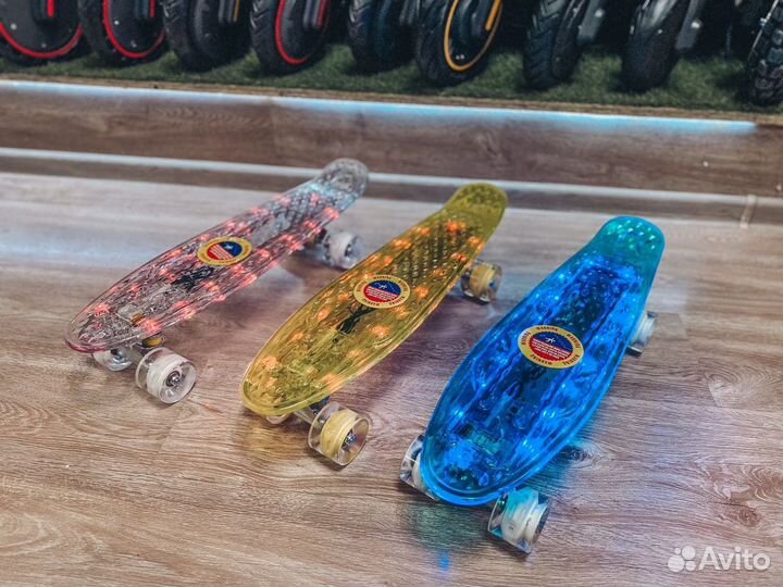 Скейтборд пенниборд лонгборд