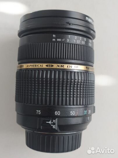 Объектив Tamron 28-75 1:2.8 Nikon LD XR DI SP A09