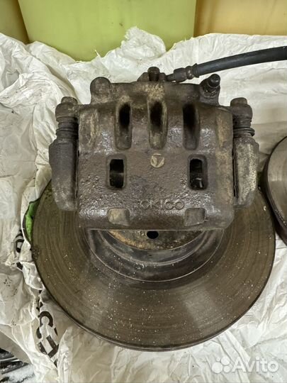 Тормоза передние subaru forester sg 295 мм