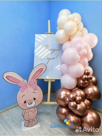 Фотозоны из воздушных шаров