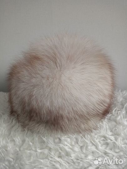 Шапка зимняя меховая женская песец