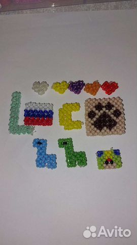 Фигурки из бисера