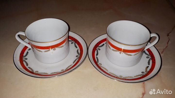 Кофейная пара пр-ва Чехословакия
