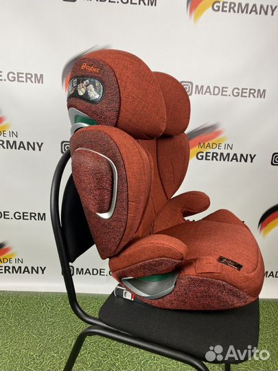 Автокресло Cybex Solution Z i-fix Plus Autumn Gold