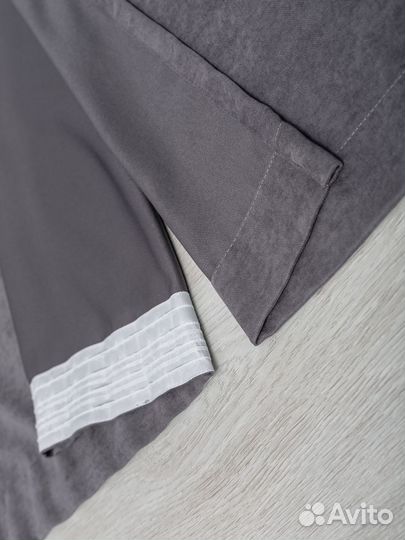 Шторы велюр канвас 250 на 260