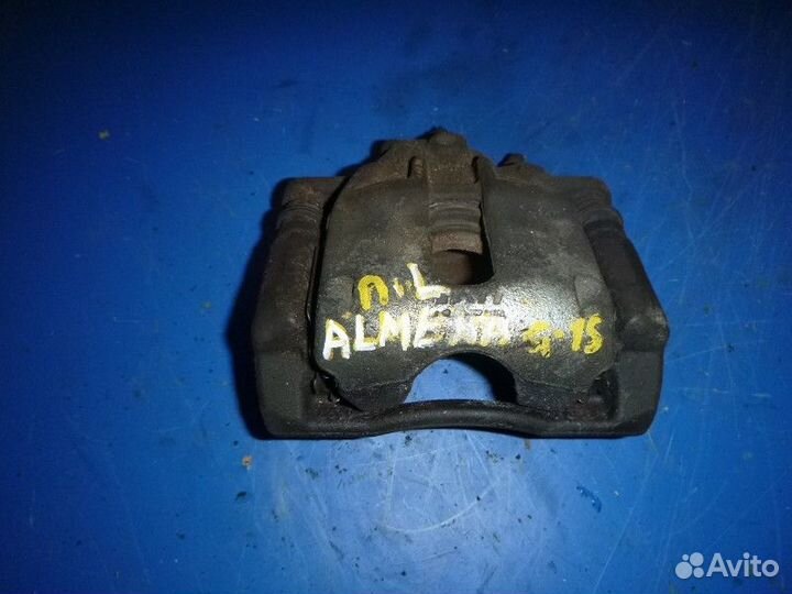 Суппорт передний левый nissan almera (G15) 2013