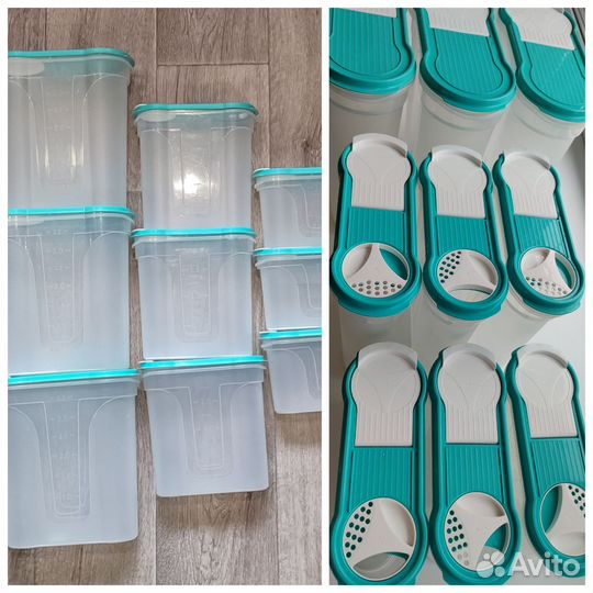 Набор контейнеров для сыпучих продуктов (9 шт.)