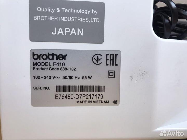 Швейная машина brother innov is F410