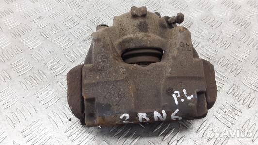 Суппорт тормозной передний левый renault megane 3