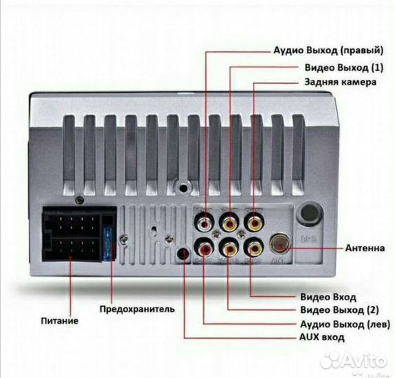 2din магнитола на WinCE c Bluetooth