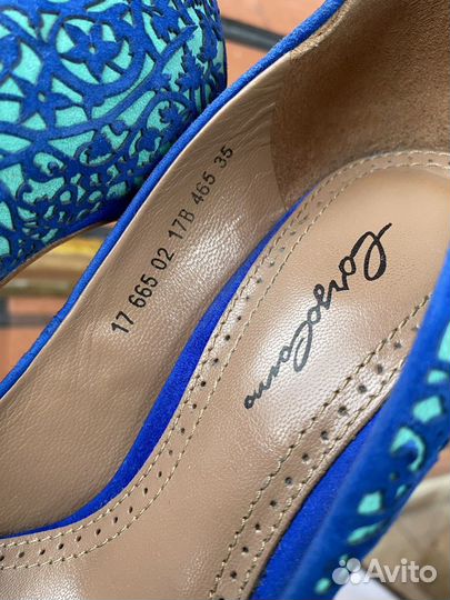 Туфли с открытым носом 35 размер