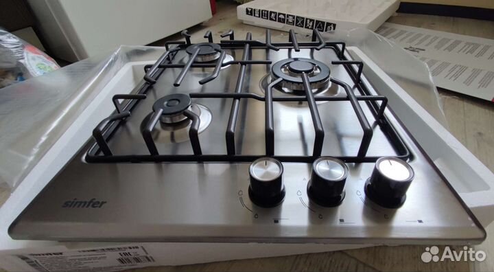Газовая варочная панель 3 конфорки
