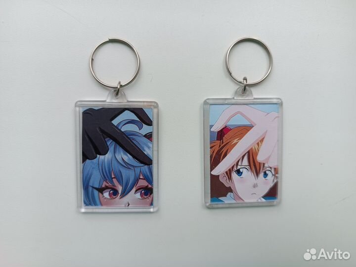 Значки аниме и геншин импакт