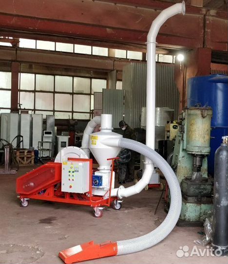 Пневмотранспортная установка (пневмотранспорт)