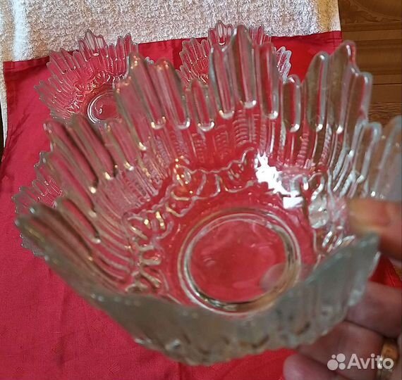 Салатник стеклянный