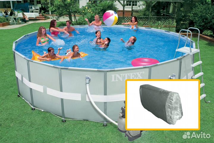 Чаша для каркасных бассейнов Intex Ultra 549*132см