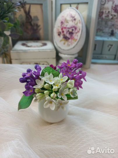 Цветы из полимерной глины