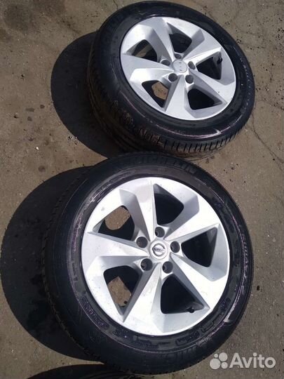 Колеса r17 nissan qashqai