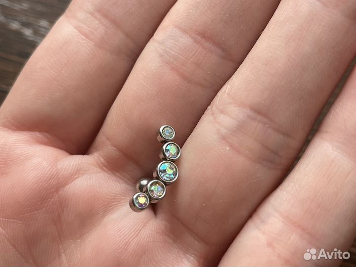 Серьги, пирсинг