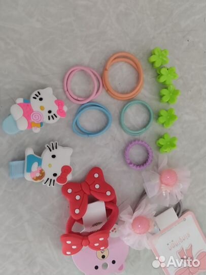 Новые резинки. Крабики, заколки