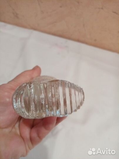 Хрустальная рюмка, сапожок СССР