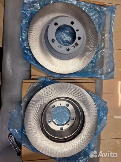 Диск тормозной передний левый Porsche Cayenne E3