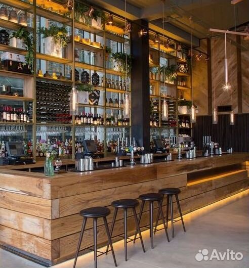 Барная стойка для торговых залов